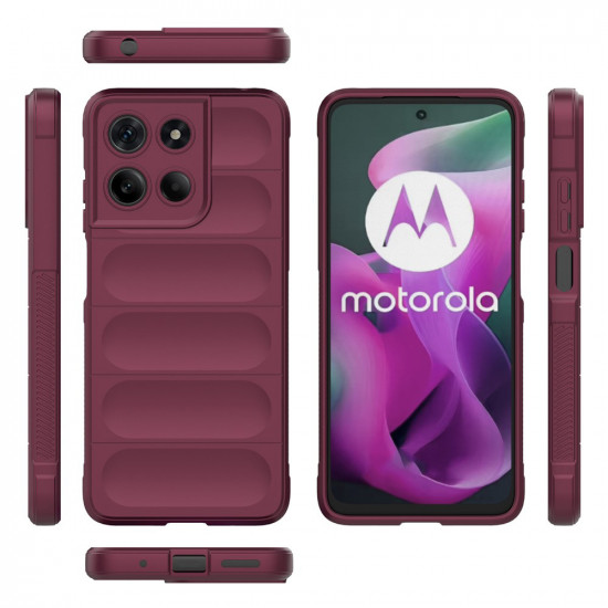 Techsuit Magic Shield Motorola Moto G15 / G15 Power Bordeaux