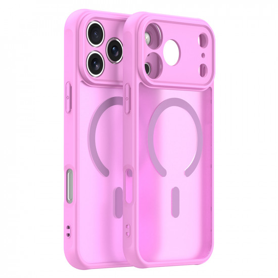 Techsuit HaloFrost II MagSafe iPhone 17 Pro Pink