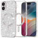 Techsuit Luxury Glitter MagSafe iPhone 17 Silver