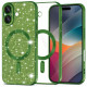 Techsuit Luxury Glitter MagSafe iPhone 17 Deep Green Techsuit Luxury Glitter MagSafe iPhone 17 Deep Green