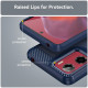Techsuit Carbon Silicone Motorola Moto G05 / E15 Blue