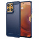 Techsuit Carbon Silicone Motorola Moto G15 / G15 Power Blue