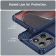 Techsuit Carbon Silicone Motorola Moto G15 / G15 Power Blue