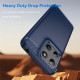 Techsuit Carbon Silicone Motorola Moto G15 / G15 Power Blue