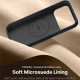 Torras QPRO Silicone Series iPhone 17 Pro Max Navy Blue Torras QPRO Silicone Series iPhone 17 Pro Max Navy Blue