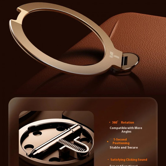 Torras QPRO Leather Series iPhone 17 Pro Max Brown Torras QPRO Leather Series iPhone 17 Pro Max Brown