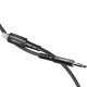 Acefast C1-06 Lightning to 3.5mm aluminum alloy audio cable black