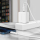 Acefast C2-01 USB-C to Lightning zinc alloy silicone charging data cable black