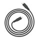 Acefast C3-01 USB-C to Lightning TPE charging data cable black Acefast C3-01 USB-C to Lightning TPE charging data cable black