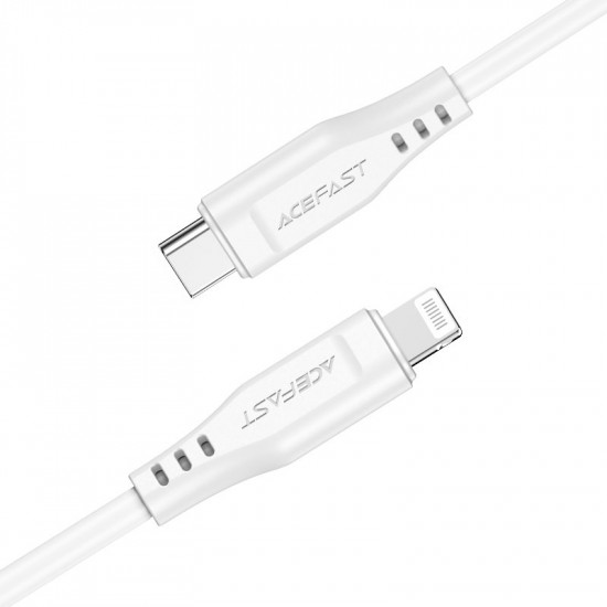 Acefast C3-01 USB-C to Lightning TPE charging data cable black Acefast C3-01 USB-C to Lightning TPE charging data cable black