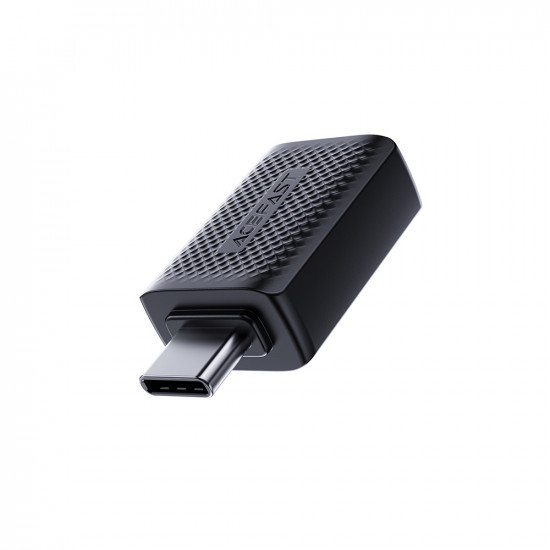 Acefast Adapter (J1) Type C to USB 3.0, 5Gbps, Fast Charging, Data Transmission Black