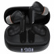 Acefast Wireless Earbuds (W1) Type C, TWS, Bluetooth 5.4, Call Noise Reduction, IPX4, LED Digital Display Black