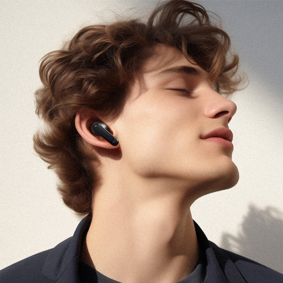 Acefast Wireless Earbuds (W1) Type C, TWS, Bluetooth 5.4, Call Noise Reduction, IPX4, LED Digital Display Black