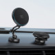Acefast Car Holder with Wireless Charging (D30) for iPhone, Magnetic Grip, 360Β°, LED Light, for Dashboard, 15W Black