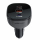Acefast Car Charger (B14) 2x USB C, USB, 165W, Fast Charging, Intelligent Temperature Control Black