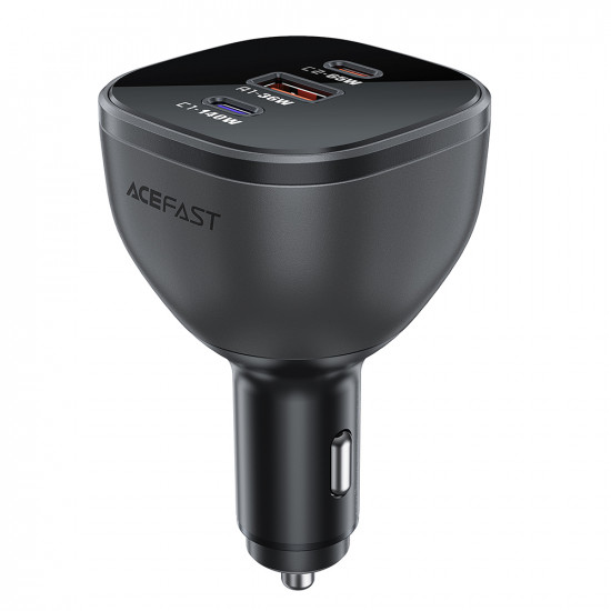 Acefast Car Charger (B14) 2x USB C, USB, 165W, Fast Charging, Intelligent Temperature Control Black