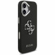 Case Guess Grained Big 4G Classic Logo for iPhone 17 black