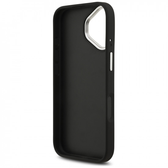 Case Guess Grained Big 4G Classic Logo for iPhone 17 black