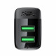 Acefast Wall Charger (A86) GaN, 2x USB, 12W, 5V/2.4A, Smart Chip Black