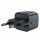Acefast Wall Charger (A77) Type C, Mini GaN Charger, 30W, Power Delivery Black