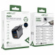 Acefast Wall Charger (A113) with Digital Display, Fast Charging, GaN, Type C, PD20W Black