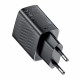 Acefast Wall Charger (A98) GaN, Fast Charging, USB, Type C, 30W, 5V/3A, Smart Chip Black