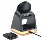 Acefast Charging Station 3in1 (E17) Magnetic Holder for Phone, Earbuds, Apple Watch, Ambient Light, 20.5W, 3A Black