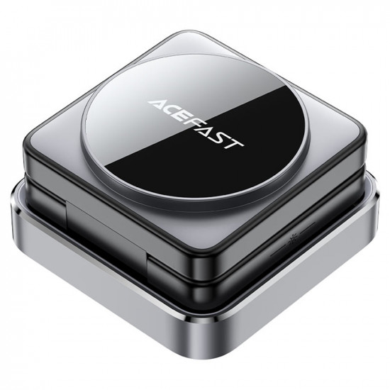 Acefast Charging Station 3in1 (E20) MagSafe for Phone, Earbuds, Apple Watch, 23W, 3A, Foldable Metal Gray