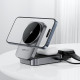 Acefast Charging Station 3in1 (E22) for Phone, Earbuds, Apple Watch, 22.5W, 2.5A, Foldable Metal Gray