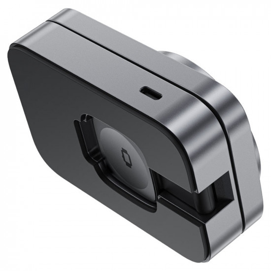 Acefast Charging Station 3in1 (E22) for Phone, Earbuds, Apple Watch, 22.5W, 2.5A, Foldable Metal Gray