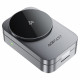 Acefast Charging Station 3in1 (E22) for Phone, Earbuds, Apple Watch, 22.5W, 2.5A, Foldable Metal Gray