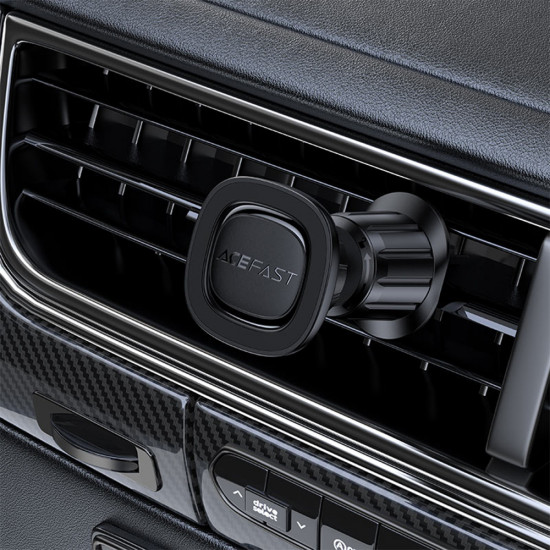 Acefast Car Holder (D50) Magnetic Grip, for Air Vent, Secure Fit, Non slip Pad, Matte Surface, for 4.7 6.9" Phone Black Acefast Car Holder (D50) Magnetic Grip, for Air Vent, Secure Fit, Non slip Pad, Matte Surface, for 4.7 6.9" Phone Black