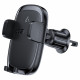 Acefast Car Holder with Wireless Charging (D48) for Air Vent, Magnetic Grip, Self Locking, 15W, 4.7 6.9" Phone Black