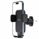 Acefast Car Holder (D27) for Air Vent, Free Rotation, Multi Angle Adjustment, Lock Clip, for 4.5 6.7" Phones Black