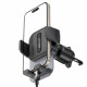 Acefast Car Holder (D25) for Air Vent, Free Rotation, Adjustable Angle, Secure Lock Clip, for 4.5 6.7" Phones Black