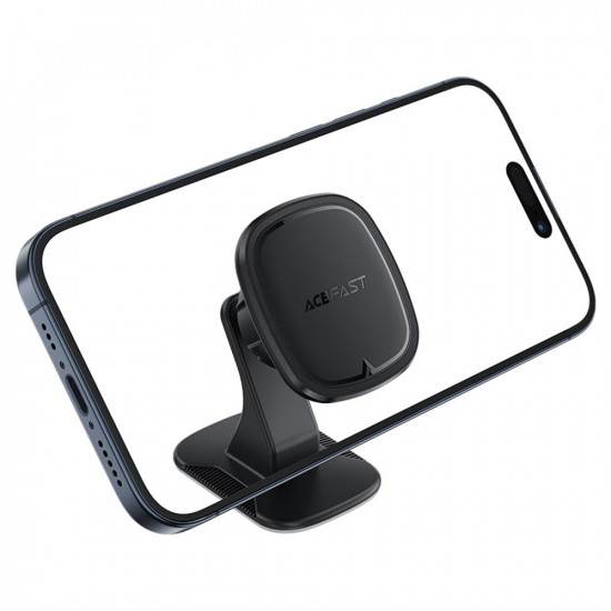 Acefast Car Holder (D35) for Dashboard, Strong Magnetic Grip, Secure Adhesive, Non Slip, Universal Black
