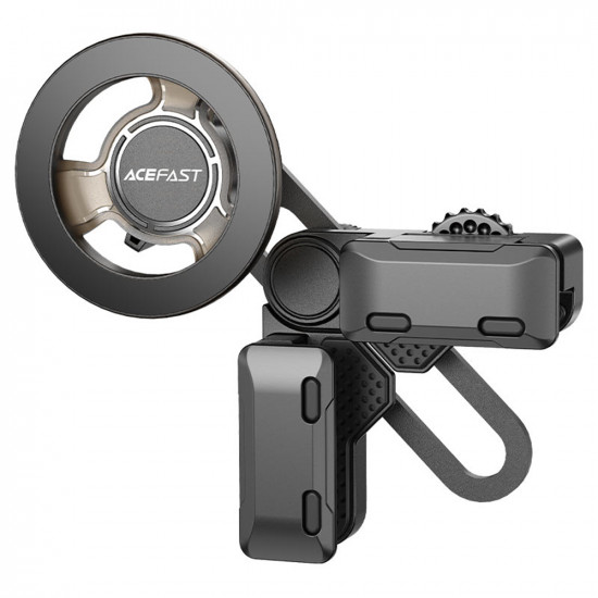 Acefast Car Holder (D43) for Dashboard Screen, Magnetic Grip, Multi Angle Adjustment, Secure Fit, Universal Black