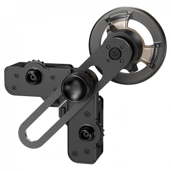 Acefast Car Holder (D43) for Dashboard Screen, Magnetic Grip, Multi Angle Adjustment, Secure Fit, Universal Black
