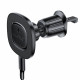Acefast Car Holder with Wireless Charging (D46) for Air Vent, Magnetic Grip, Non Slip, 15W, for 4.7 6.9" Phones Black