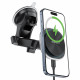 Acefast Car Holder with Wireless Charging (D42) for Dashboard, Magnetic Grip, USB C, 15W, for 4.7 6.9" Phones Silver