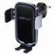 Acefast Car Holder with Wireless Charging (D39) for Air Vent, with Solar Panel, Battery, Automatic Arms, 300mAh Black