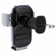 Acefast Car Holder with Wireless Charging (D39) for Air Vent, with Solar Panel, Battery, Automatic Arms, 300mAh Black