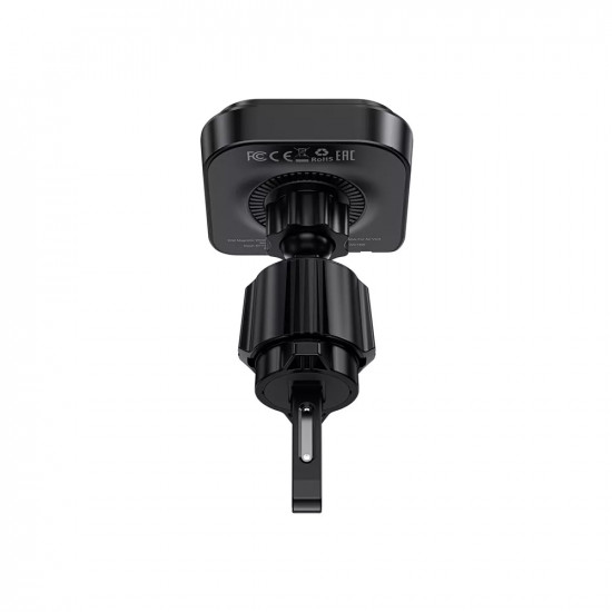 Acefast Car Holder with Wireless Charging (D32) for iPhone, MagSafe, Retractable Cable, for Air Vent, USB C, 85cm Black