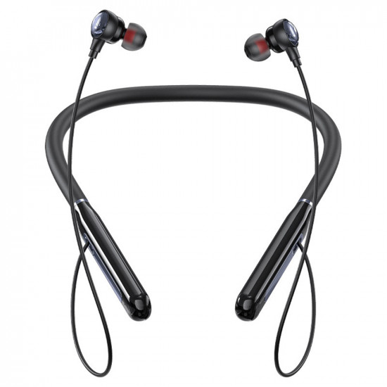 Acefast Bluetooth Earphones (N5) Behind the Head, Neckband, Bluetooth 5.4, LED Display, IPX4, 200mAh Black