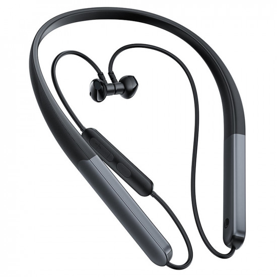 Acefast Bluetooth Earphones (N1) Behind the Head, with Mic, ENC, Bluetooth 5.3, IPX4, 450mAh, Magnetic Design Black