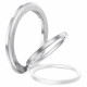 Acefast Phone Ring Holder (P1) MagSafe, Carbon Fiber Pattern, Foldable, 360° Rotating, Slim Design, N52 Magnets Black
