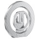 Acefast Phone Ring Holder (E25) MagSafe, Carbon Fiber Pattern, Foldable, 360° Rotating, Strong Magnets Silver