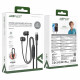 Acefast Wired Earphones (L8) Type C, In ear Design, with Microphone, Control Remote, Flexible, Silicone, 1.2m Gray