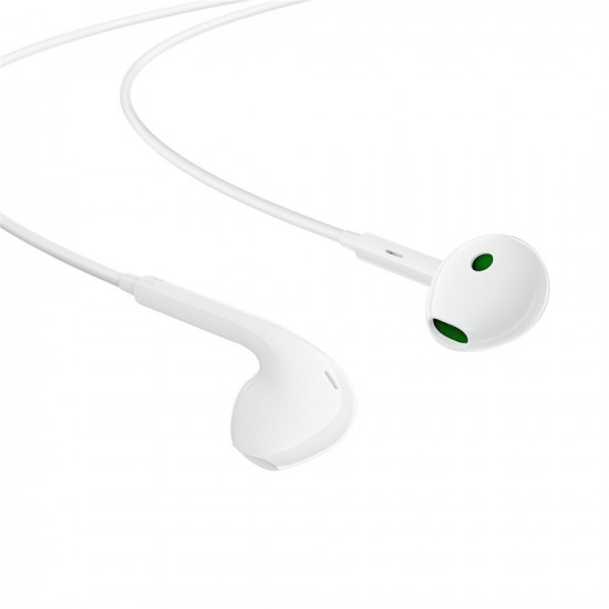 Acefast Wired Earphones (L7) Type C, Half In ear, with HD Microphone, Flexible, 1.2m White