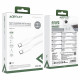 Acefast Data Cable (C18 03) Type C to Type C, Fast Charging, 60W, 3A, Bend Resistant, Nylon Braid, 1.2m White